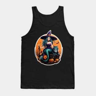 Purple Sea Witch Tank Top